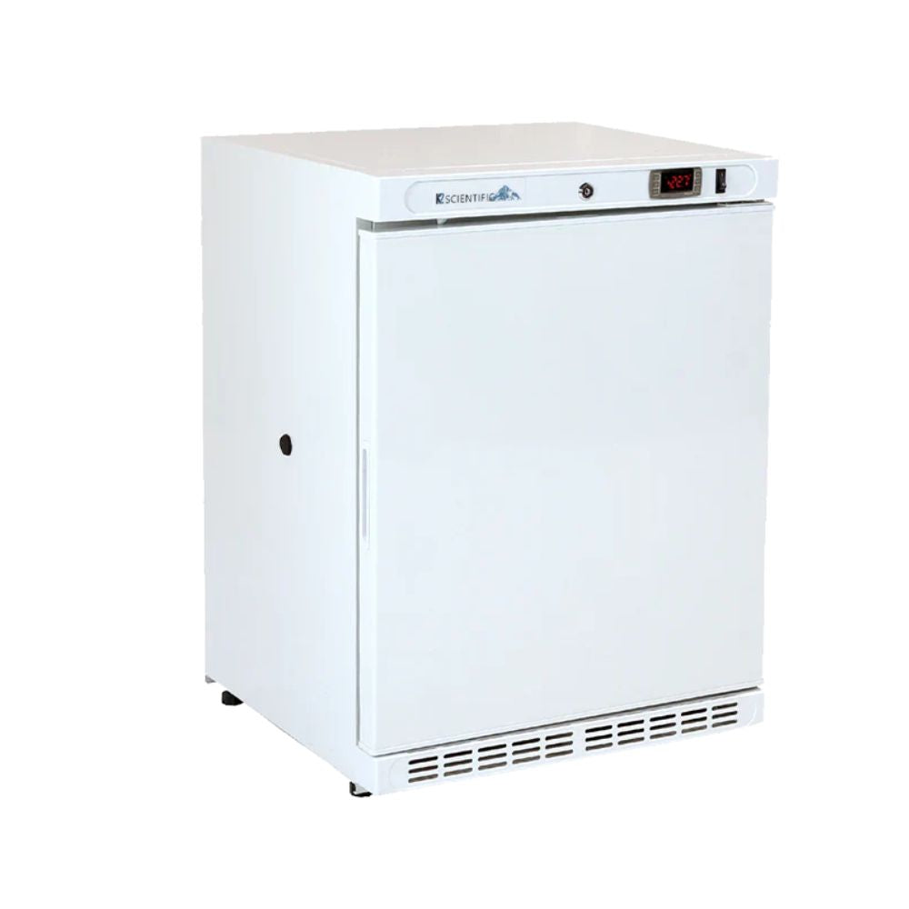 4 Cu. Ft. Undercounter Built-in Or Freestanding Solid Door Freezer
