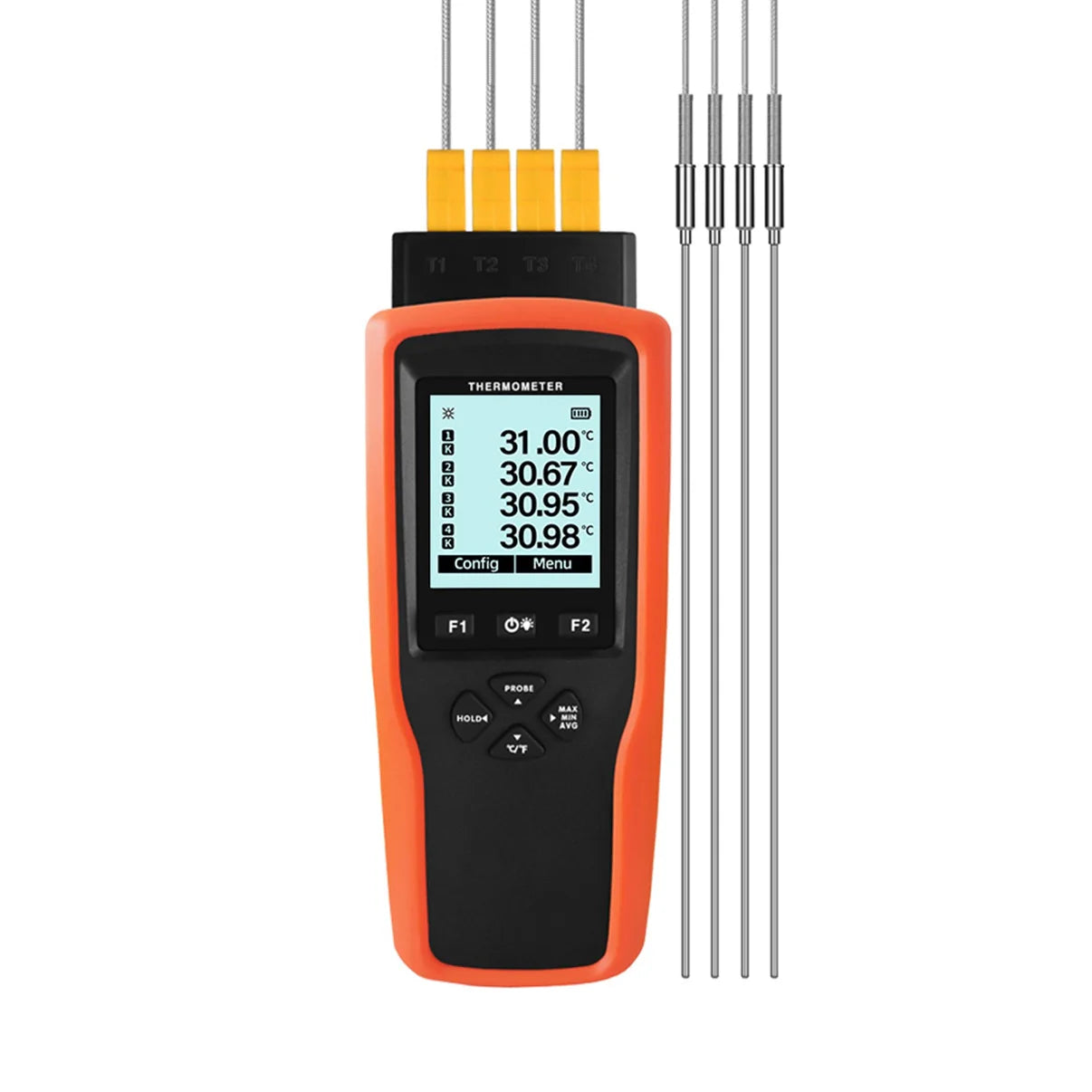 High Accuracy 1/2/4-Channel Thermocouple Meter