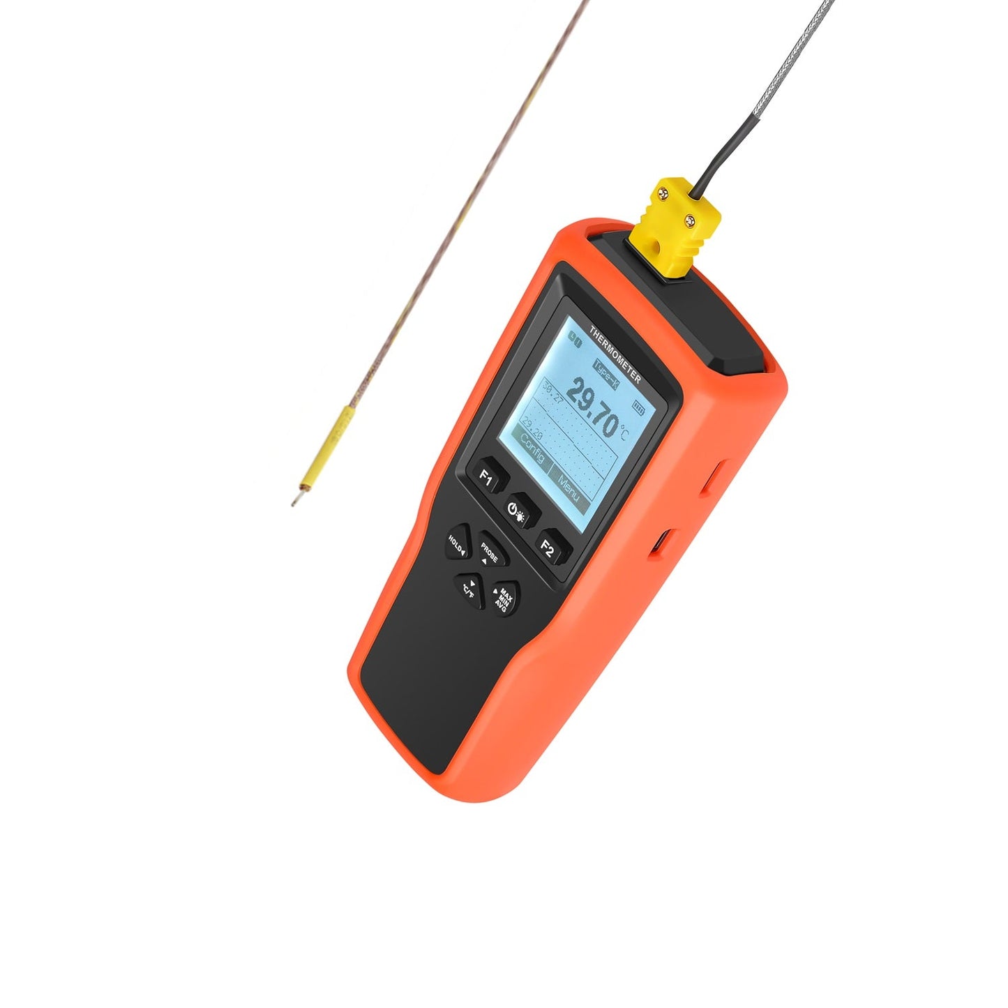 High Accuracy 1/2/4-Channel Thermocouple Meter w/ Data Logging