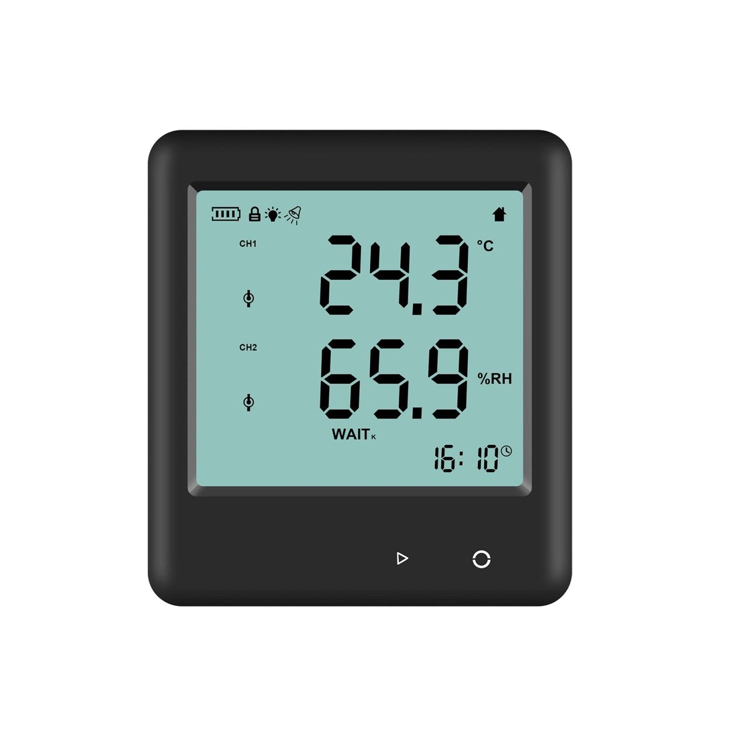 Multi-Use Temp+RH PDF Data Logger w/ 3.9” LCD Display
