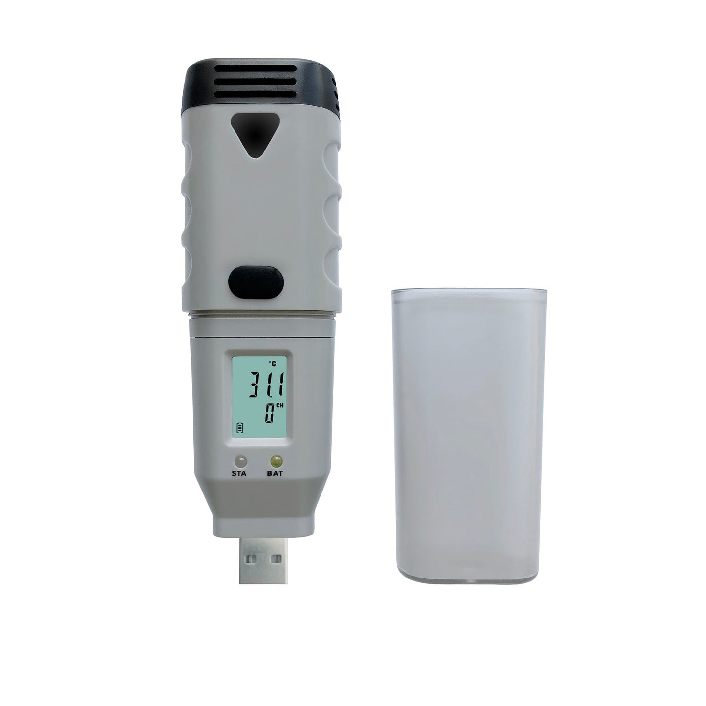 Multi-Use Temp/RH/Pressure USB Data Logger w/ Display