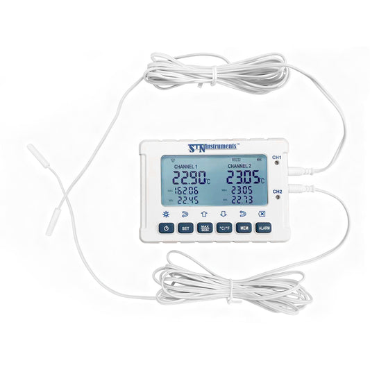 MiraThermo - NTC thermometer with monitoring/event recording (-50°C to 70°C)