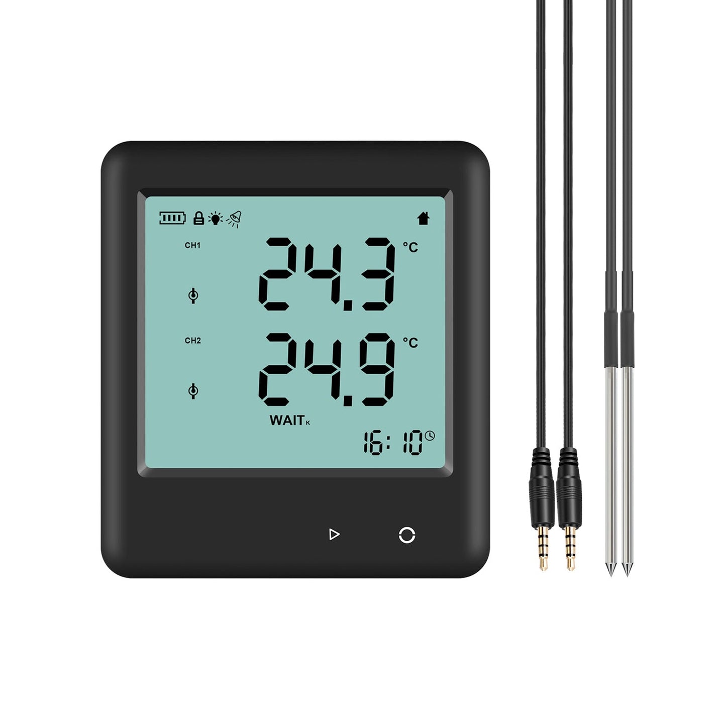 Multi-Use Temp PDF Data Logger 3.9” LCD Display with Bluetooth