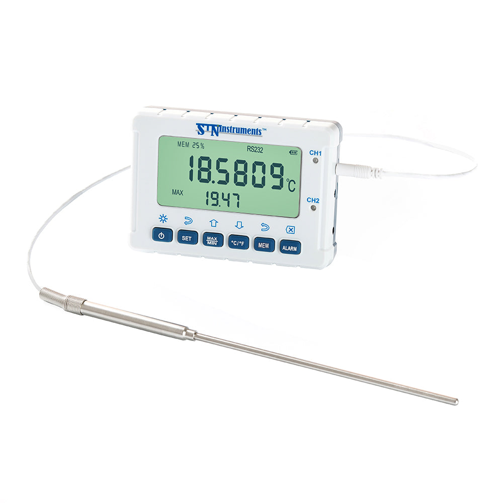 MiraThermo - High accuracy thermometer with data logging optional (single-channel)