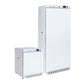 2.5 Cu. Ft. Combination Medical Solid Door Refrigerator & 10 Cu Ft. Solid Door Freezer