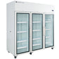 73 Cu. Ft. High Performance Glass Triple Door Refrigerator