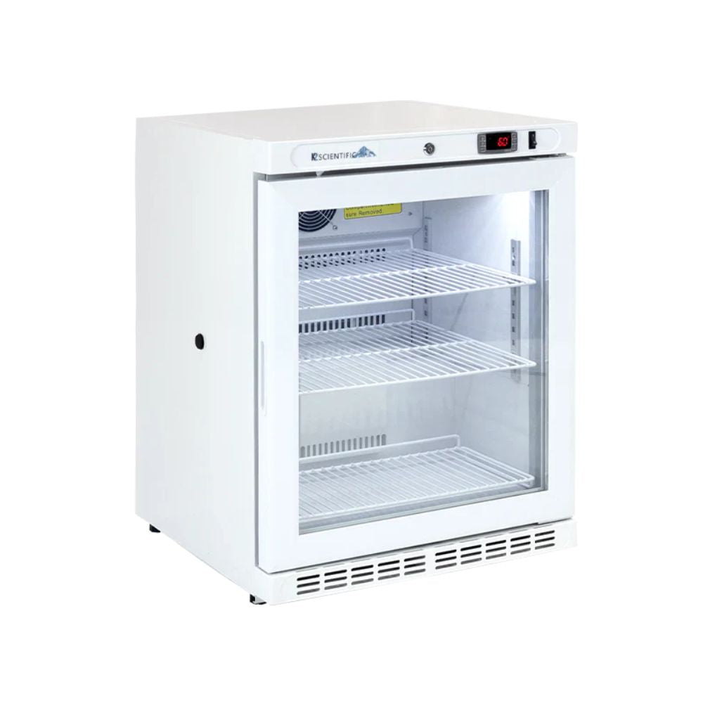 4 Cu. Ft. Undercounter Built-in Or Freestanding Glass Door Refrigerator