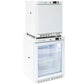 4 Cu. Ft. Combination Glass Door Refrigerator & 2 Cu. Ft. Solid Door Freezer