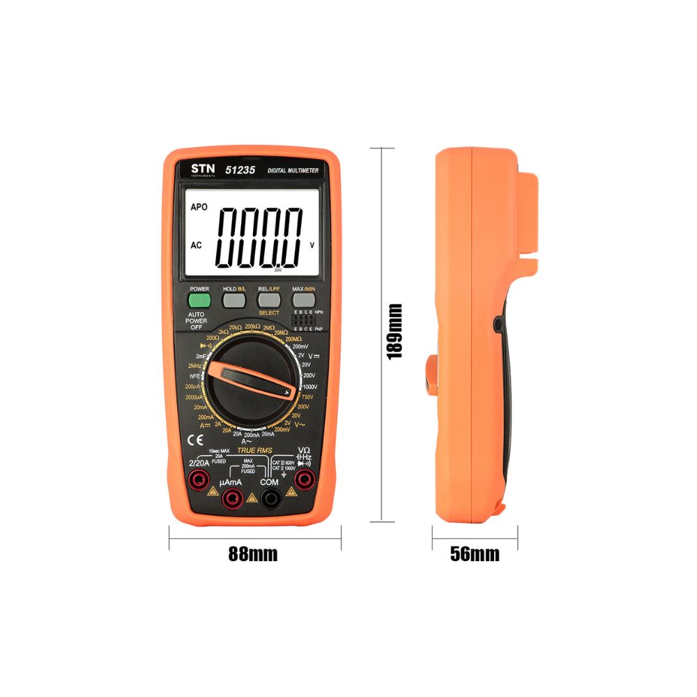 4 ½ Digit True RMS Digital Multimeter PN51235