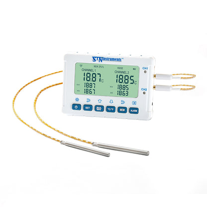 MiraThermo - Cryogenic temperature monitor with event recording/data logging