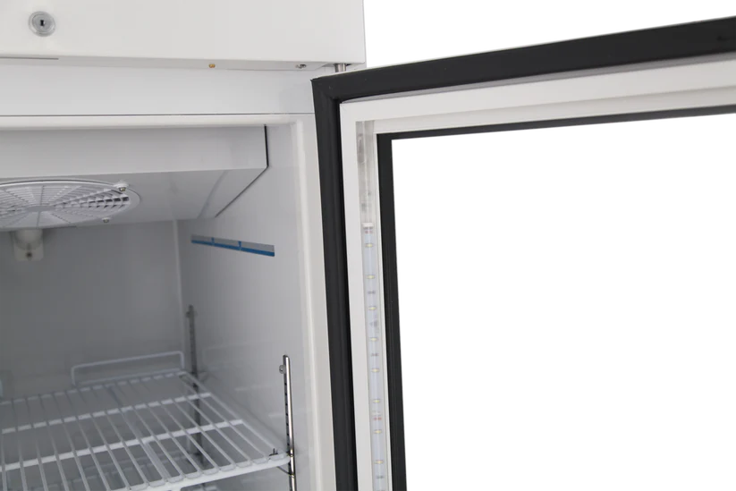 70 Cu. Ft. Glass Door Upright Refrigerator