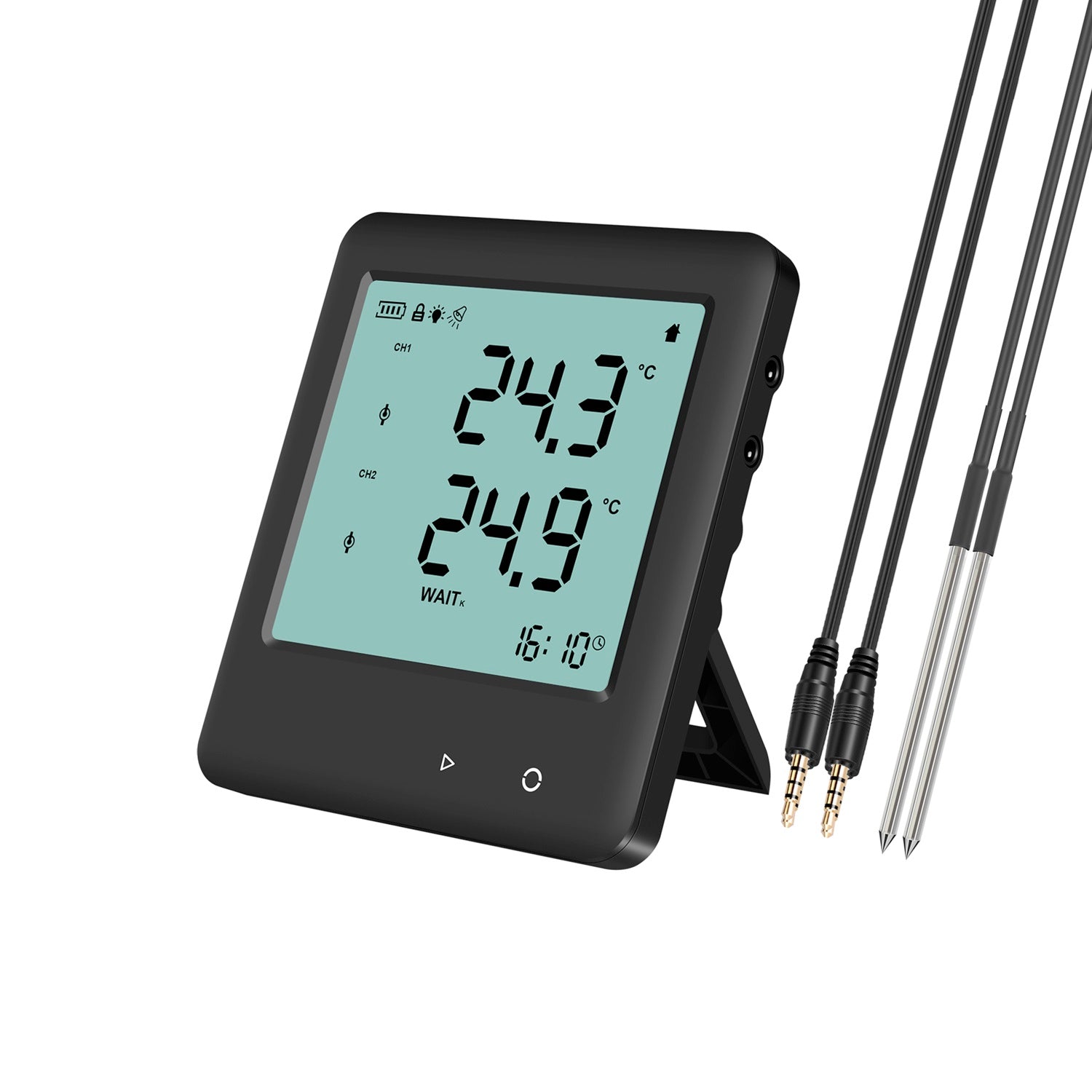 Data Logger Multiple Use Multi-Use Temperature PDF Data Logger 3.9” LCD Display with Bluetooth ...