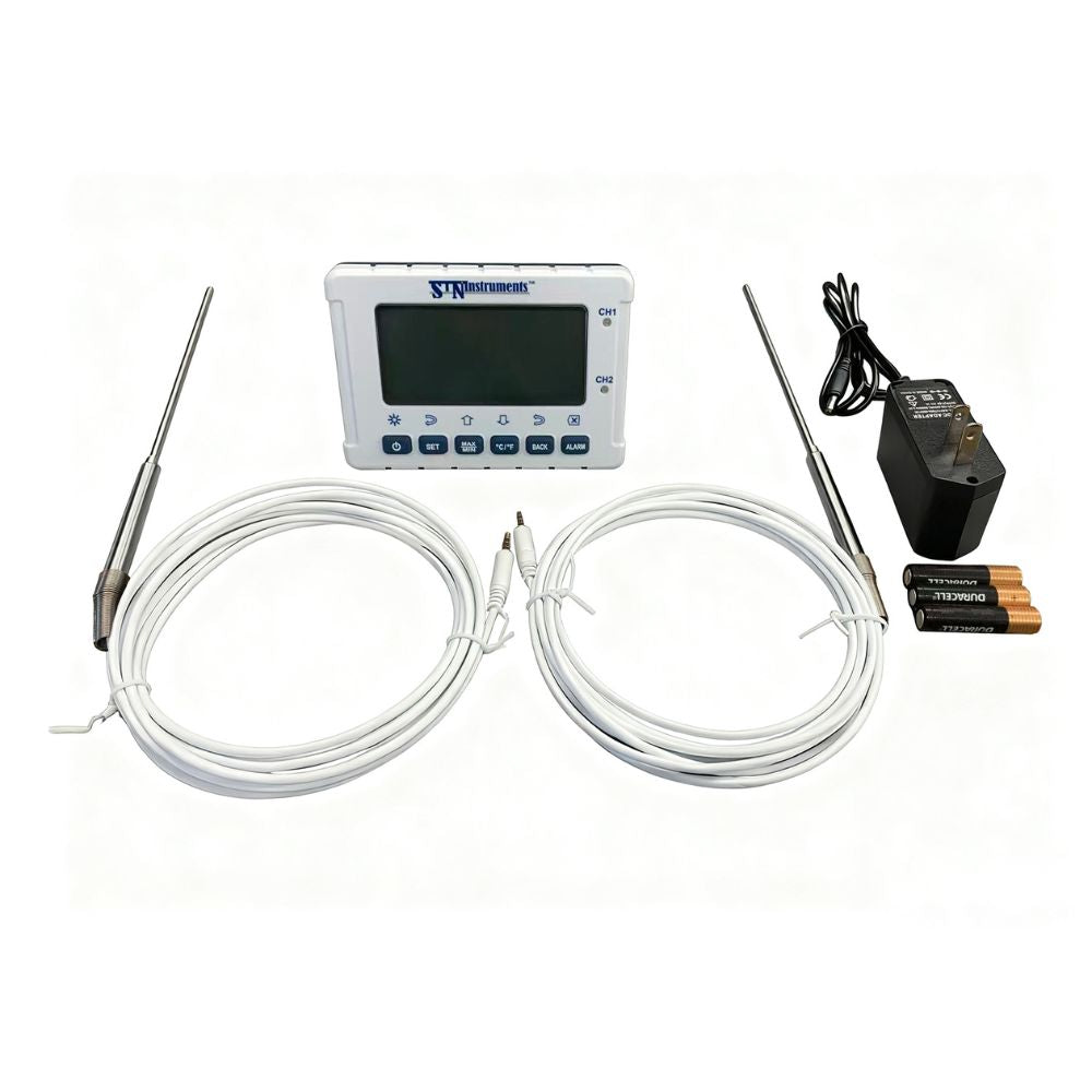MiraThermo - Accurate platinum thermometer with monitoring/event recording (-90°C to 200°C)