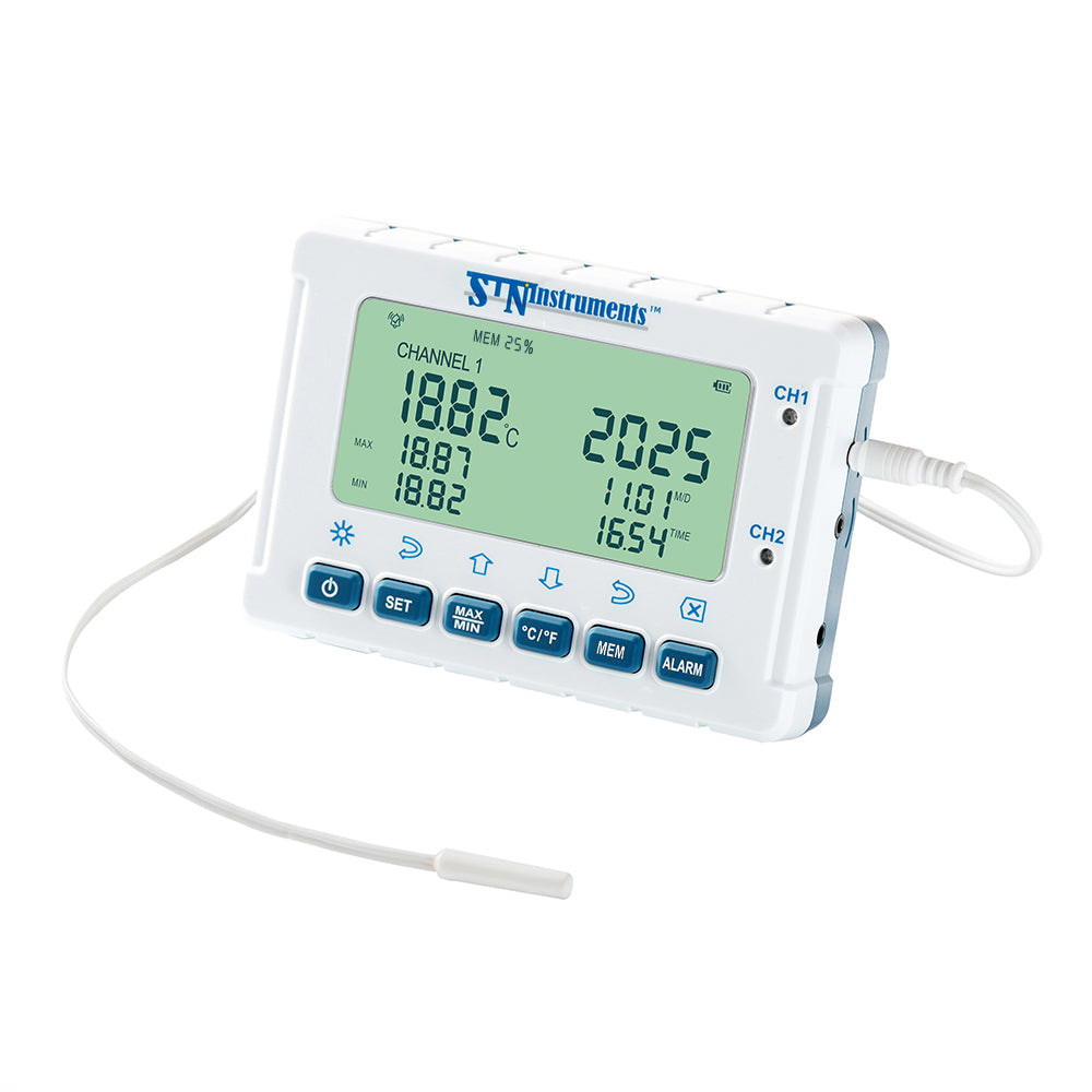 MiraThermo - Refri/Freezer temperature monitor with event recording/data logging (single-channel)