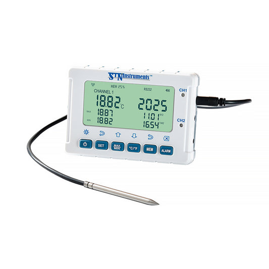 MiraThermo- Platinum high accuracy thermometer for event monitoring with data logging (-90°C to 200°C)