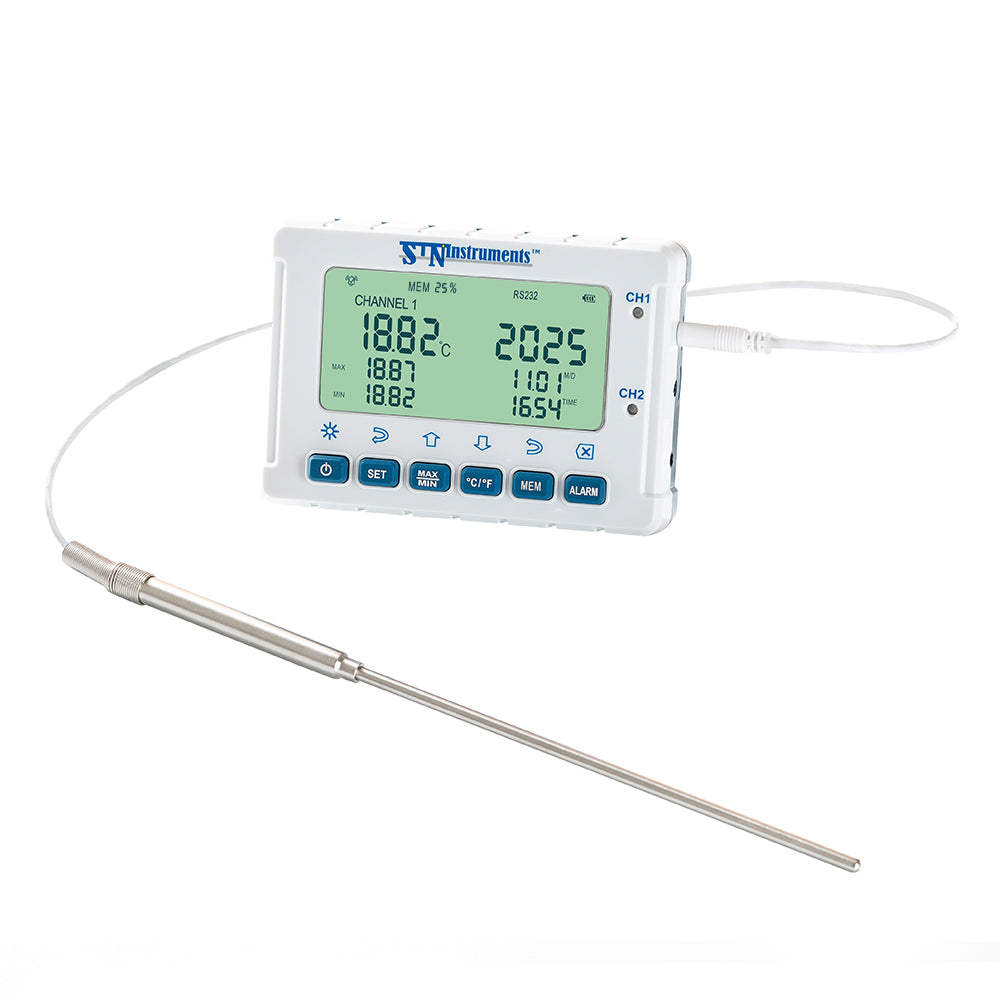 MiraThermo - High accuracy thermometer with data logging optional (single-channel)