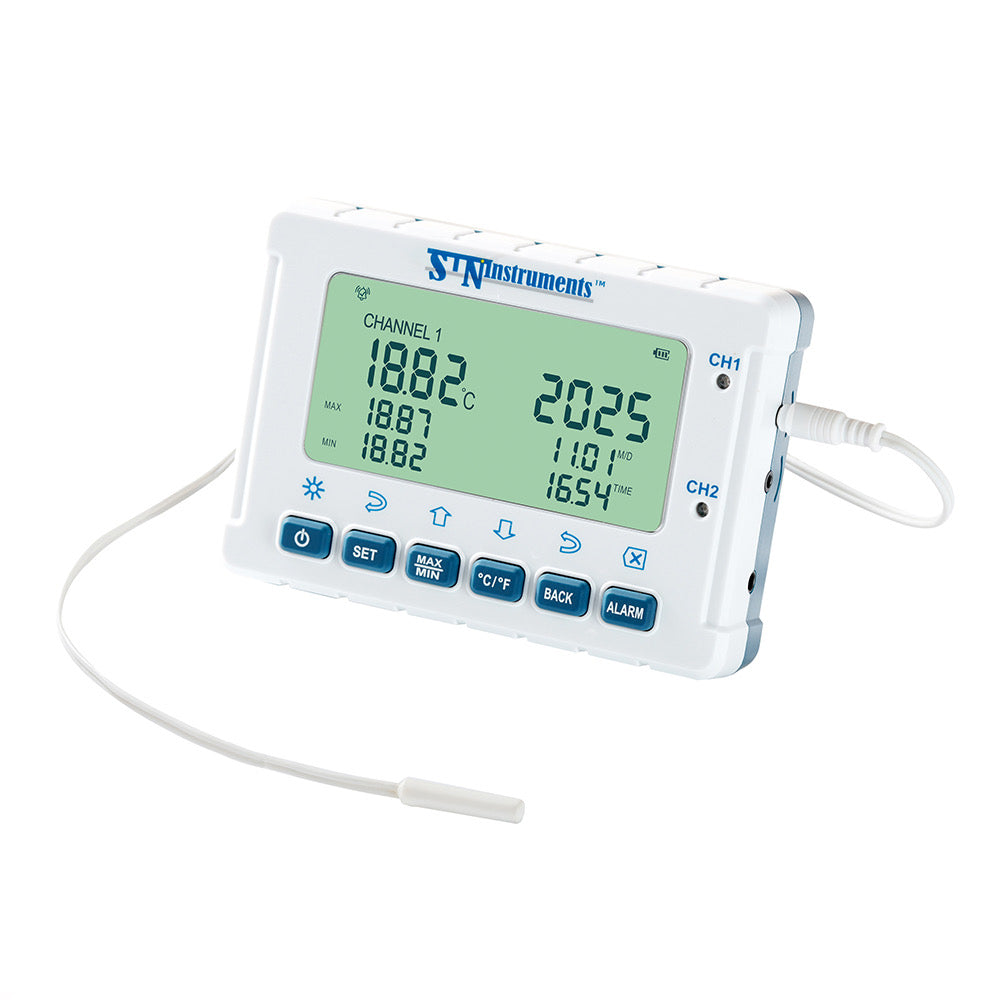 MiraThermo - Refri/Freezer temperature monitor with event recording/data logging (single-channel)