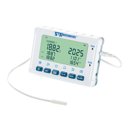 MiraThermo - Refri/Freezer temperature monitor with event recording/data logging (single-channel)